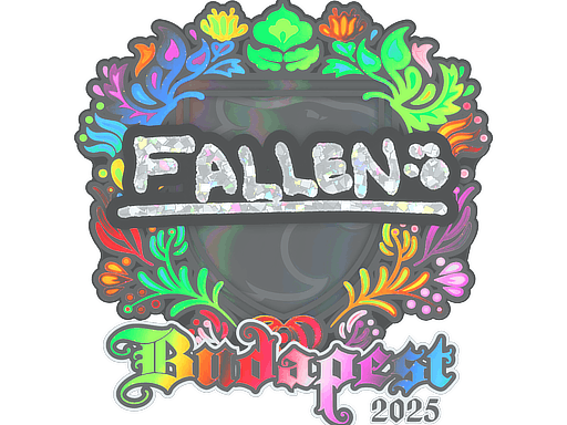 Sticker | FalleN (Holo) | Budapest 2025 image