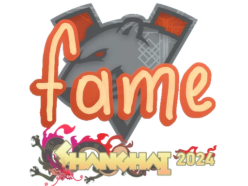 Sticker | fame | Shanghai 2024 image