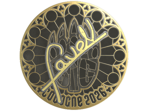 Sticker | faveN (Gold) | Cologne 2026 image