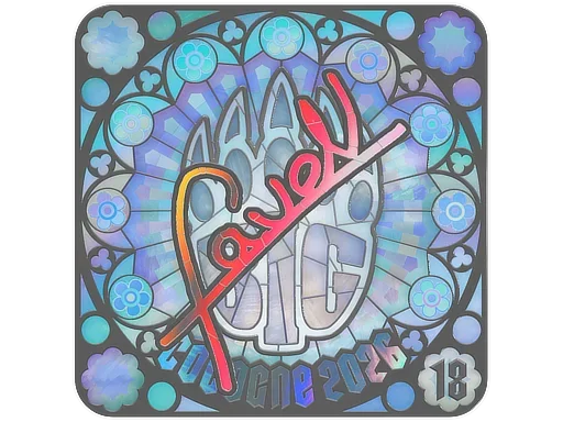 Sticker | faveN (Holo, Ranked) | Cologne 2026 image