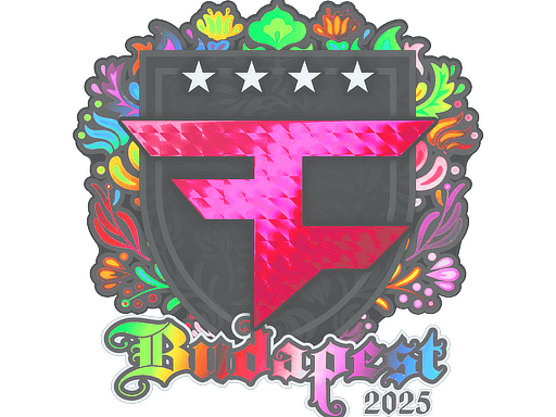 Sticker | FaZe Clan (Holo) | Budapest 2025 image