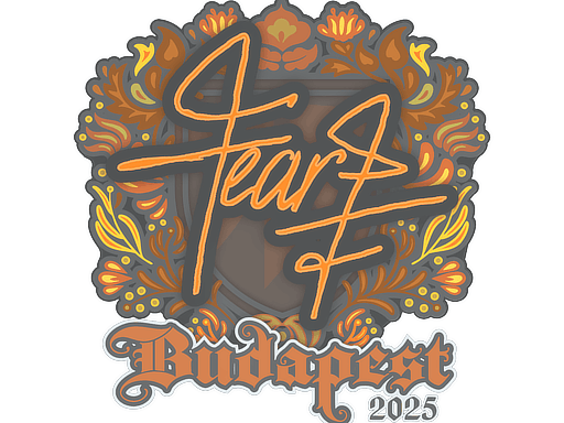 Sticker | fEAR | Budapest 2025 image