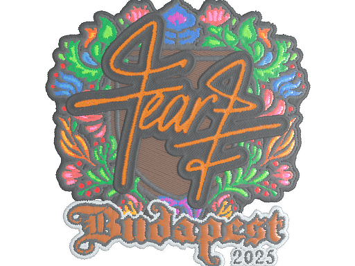 Sticker | fEAR (Embroidered) | Budapest 2025 image