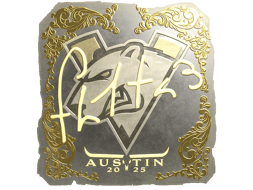 Sticker | FL1T (Gold) | Austin 2025 image