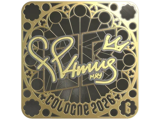 Sticker | FL4MUS (Gold, Ranked) | Cologne 2026 image