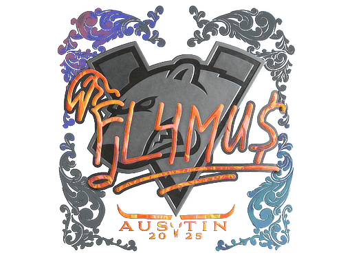 Sticker | FL4MUS (Holo) | Austin 2025 image