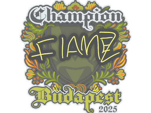 Sticker | FlameZ (Champion) | Budapest 2025 image