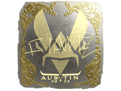 Sticker | FlameZ (Gold) | Austin 2025 image