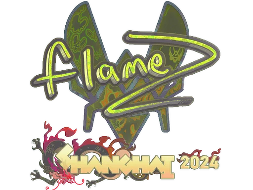 Sticker | FlameZ (Holo) | Shanghai 2024 image