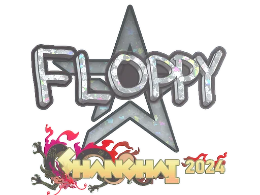 Sticker | floppy (Glitter) | Shanghai 2024 image