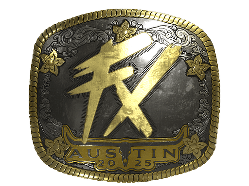 Sticker | Fluxo (Gold) | Austin 2025 image
