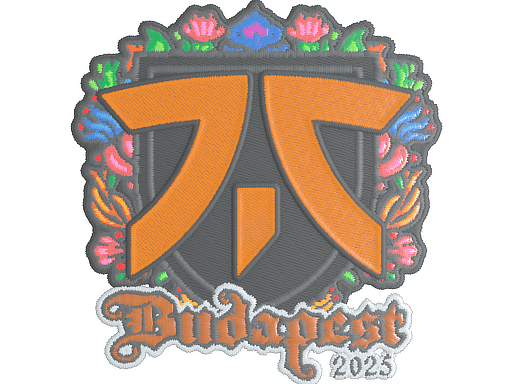Sticker | fnatic (Embroidered) | Budapest 2025 image