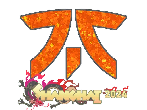 Sticker | Fnatic (Glitter) | Shanghai 2024 image