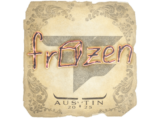 Sticker | frozen | Austin 2025 image
