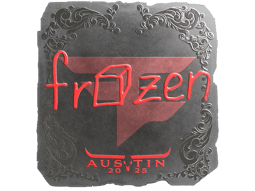 Sticker | frozen (Foil) | Austin 2025 image