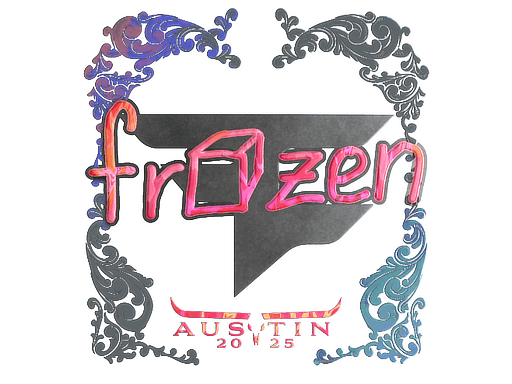 Sticker | frozen (Holo) | Austin 2025 image