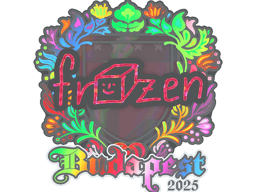 Sticker | frozen (Holo) | Budapest 2025 image