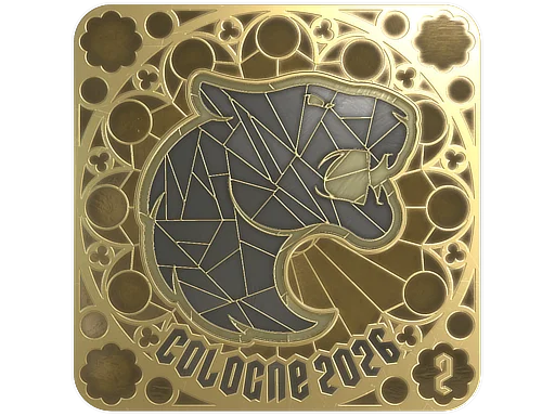 Sticker | FURIA (Gold, Ranked) | Cologne 2026 image