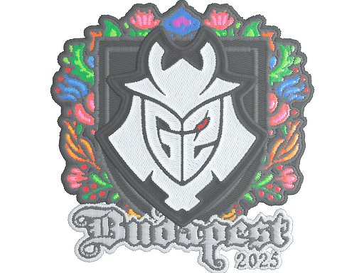 Sticker | G2 esports (Embroidered) | Budapest 2025 image