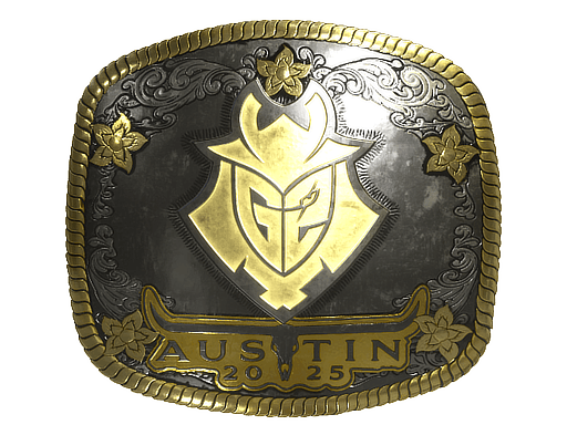 Sticker | G2 Esports (Gold) | Austin 2025 image