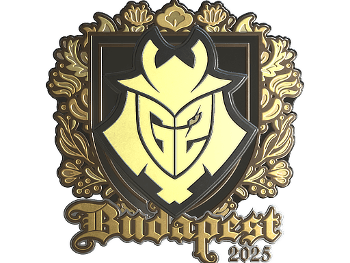 Sticker | G2 esports (Gold) | Budapest 2025 image