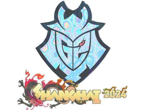 Sticker | G2 Esports (Holo) | Shanghai 2024 image