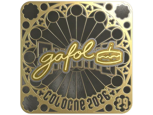 Sticker | gafolo (Gold, Ranked) | Cologne 2026 image