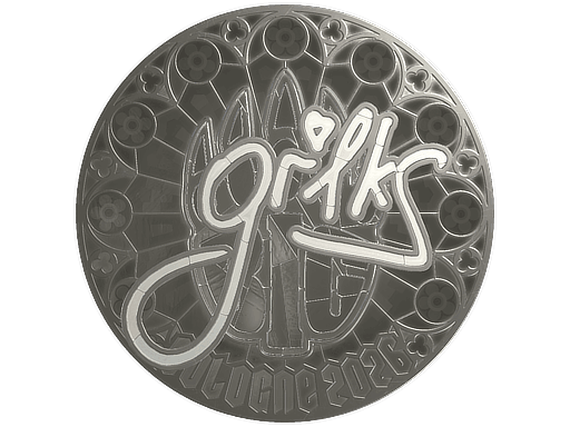 Sticker | gr1ks (Foil) | Cologne 2026 image