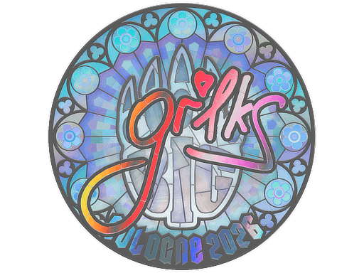 Sticker | gr1ks (Holo) | Cologne 2026 image