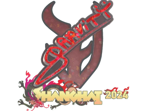 Sticker | Graviti (Glitter) | Shanghai 2024 image