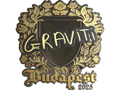 Sticker | Graviti (Gold) | Budapest 2025 image