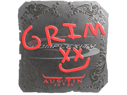 Sticker | Grim (Foil) | Austin 2025 image
