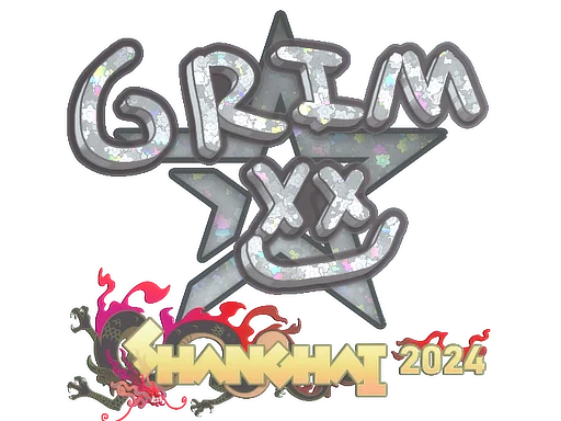 Sticker | Grim (Glitter) | Shanghai 2024 image