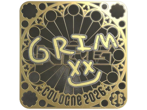 Sticker | Grim (Gold, Ranked) | Cologne 2026 image