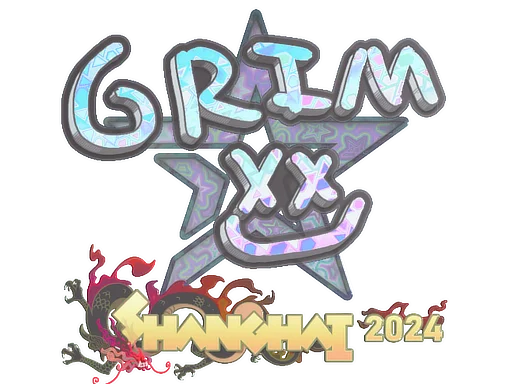 Sticker | Grim (Holo) | Shanghai 2024 image