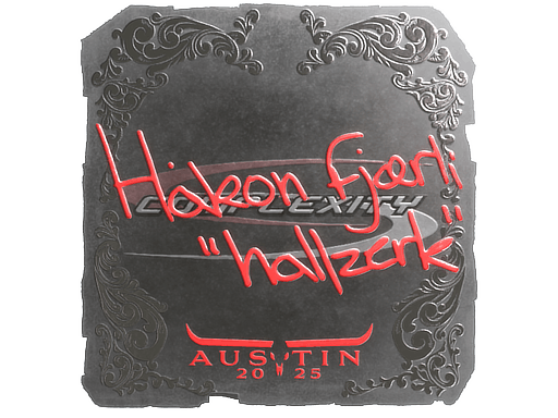 Sticker | hallzerk (Foil) | Austin 2025 image