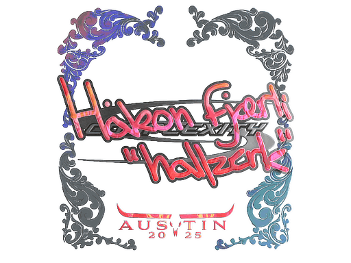 Sticker | hallzerk (Holo) | Austin 2025 image