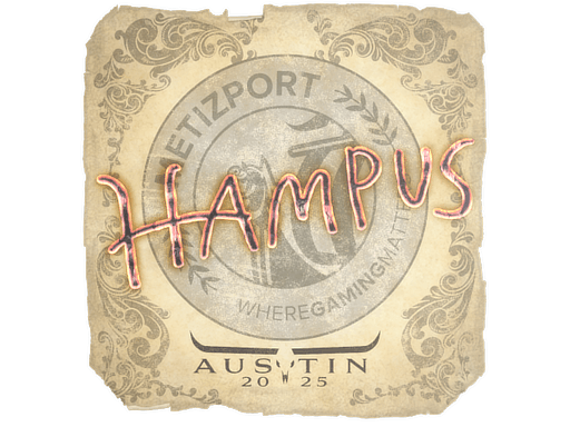 Sticker | hampus | Austin 2025 image
