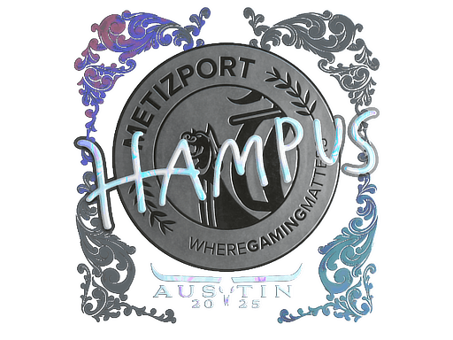 Sticker | hampus (Holo) | Austin 2025 image