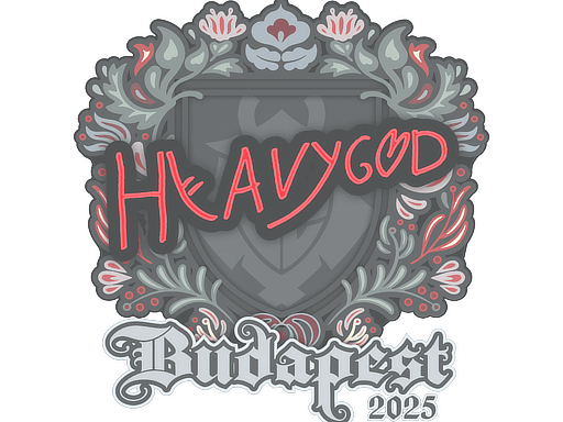 Sticker | Heavygod | Budapest 2025 image
