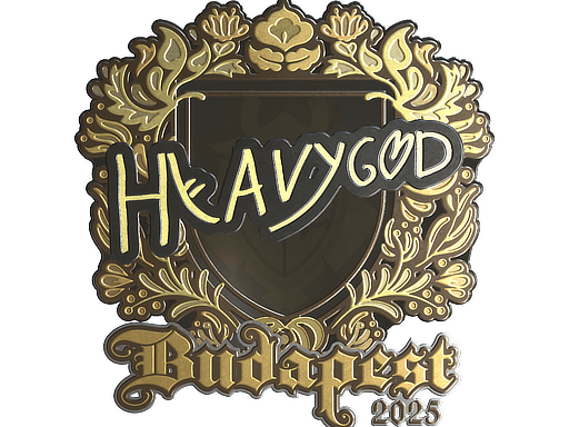 Sticker | Heavygod (Gold) | Budapest 2025 image