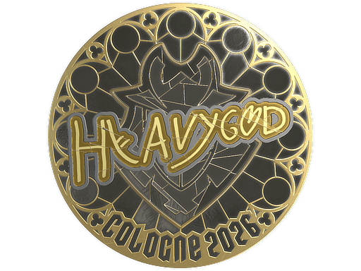 Sticker | Heavygod (Gold) | Cologne 2026 image