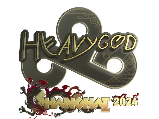 Sticker | Heavygod (Gold) | Shanghai 2024 image
