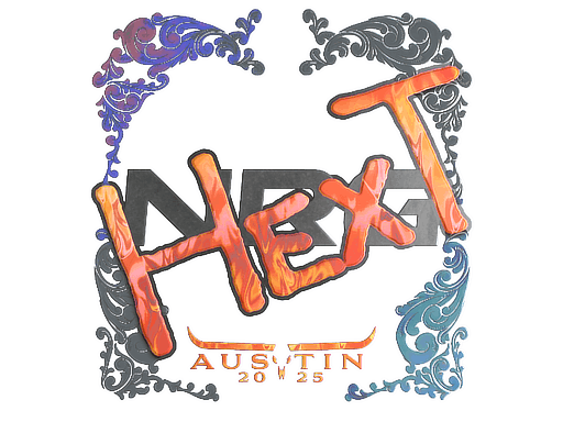 Sticker | HexT (Holo) | Austin 2025