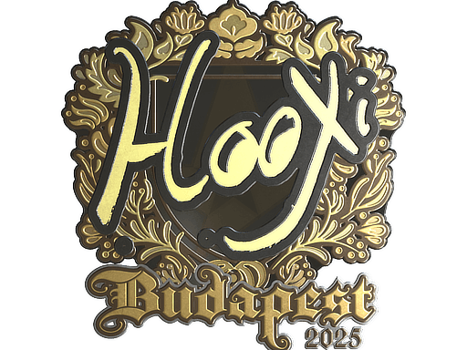 Sticker | HooXi (Gold) | Budapest 2025 image
