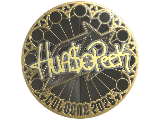 Sticker | HUASOPEEK (Gold) | Cologne 2026 image