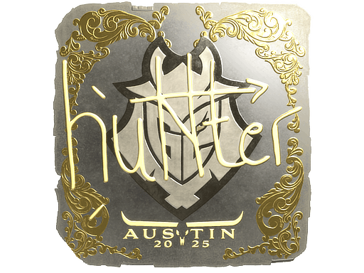 Sticker | huNter- (Gold) | Austin 2025 image