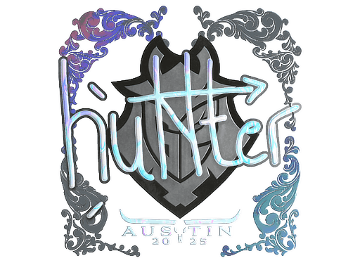 Sticker | huNter- (Holo) | Austin 2025 image