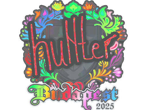Sticker | huNter- (Holo) | Budapest 2025 image