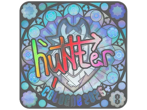 Sticker | huNter- (Holo, Ranked) | Cologne 2026 image